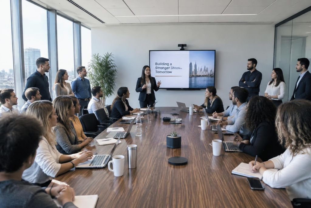 Large Companies professionals at work