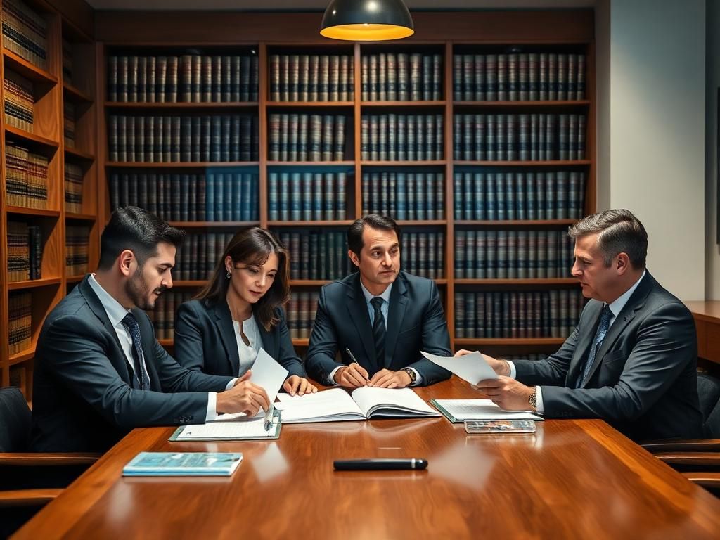 Law Offices professionals at work